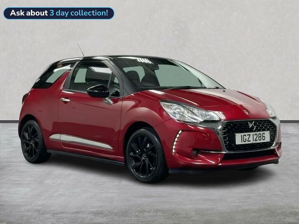 DS DS 3 1.2 Puretech Connected Chic Hatchback M Red
