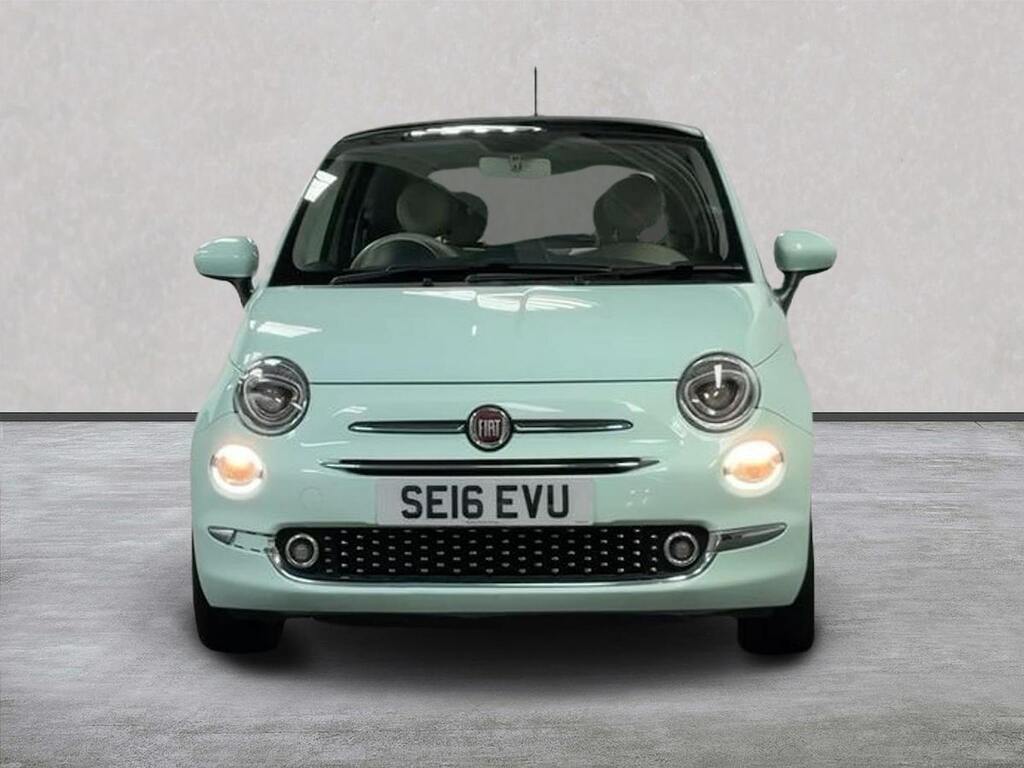 Fiat 500 1.2 Lounge Hatchback Euro 6 Ss SE16EVU Green #5
