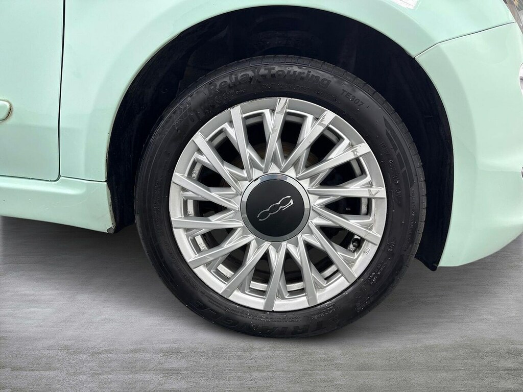 Fiat 500 1.2 Lounge Hatchback Euro 6 Ss SE16EVU Green #6