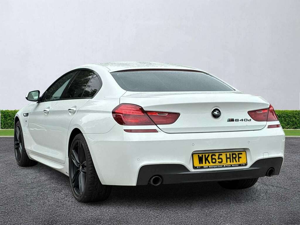 BMW 6 Series 3.0 640D M Sport Saloon 313 Ps Blue #2