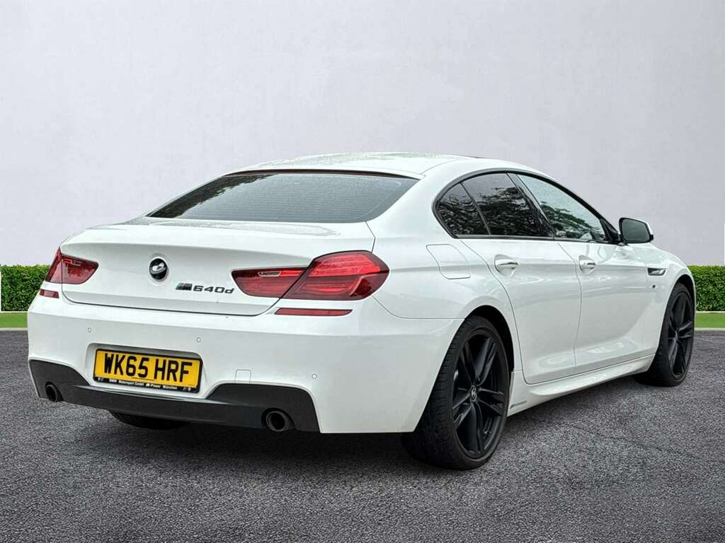 BMW 6 Series 3.0 640D M Sport Saloon 313 Ps Blue #17