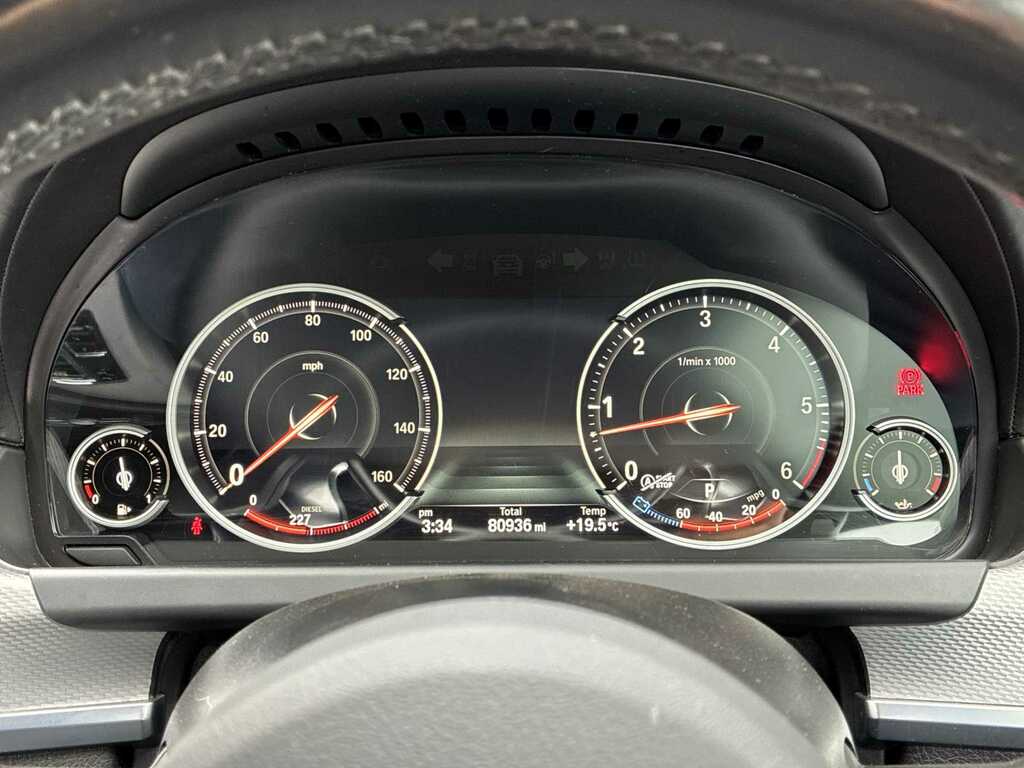 BMW 6 Series 3.0 640D M Sport Saloon 313 Ps Blue #9