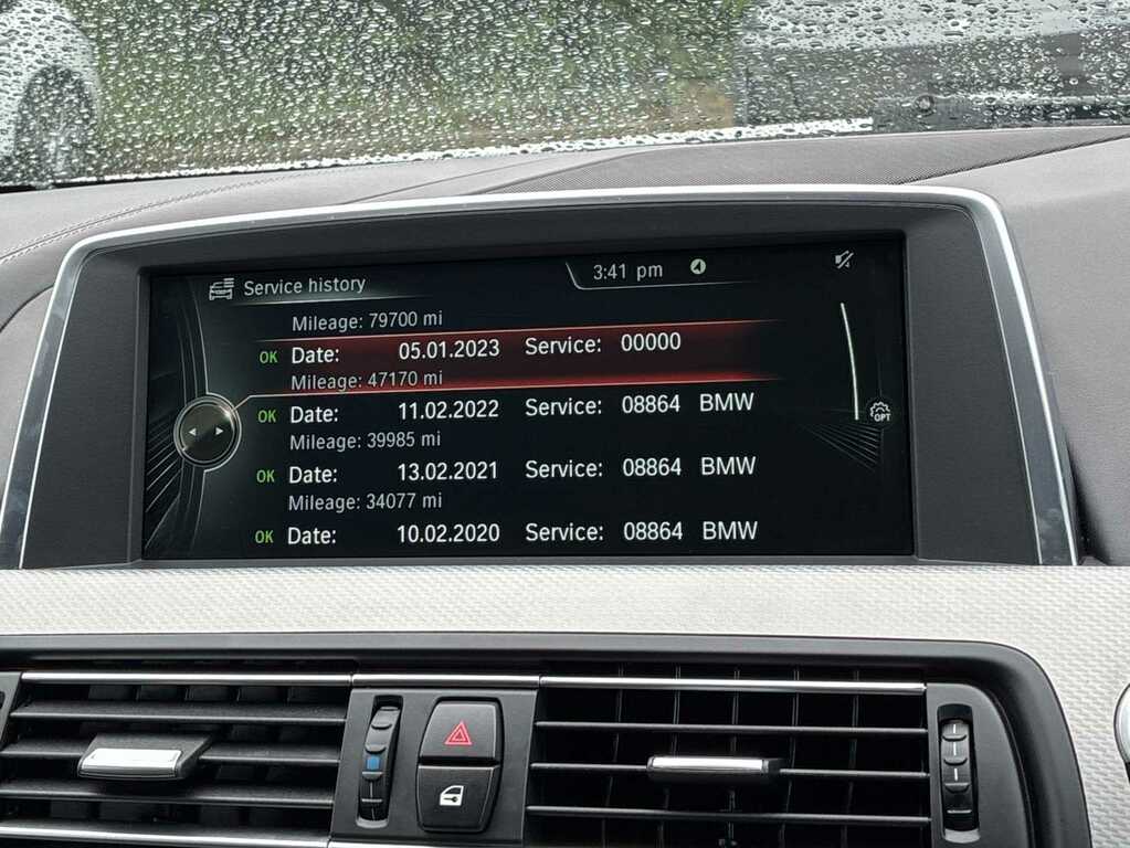 BMW 6 Series 3.0 640D M Sport Saloon 313 Ps Blue #33