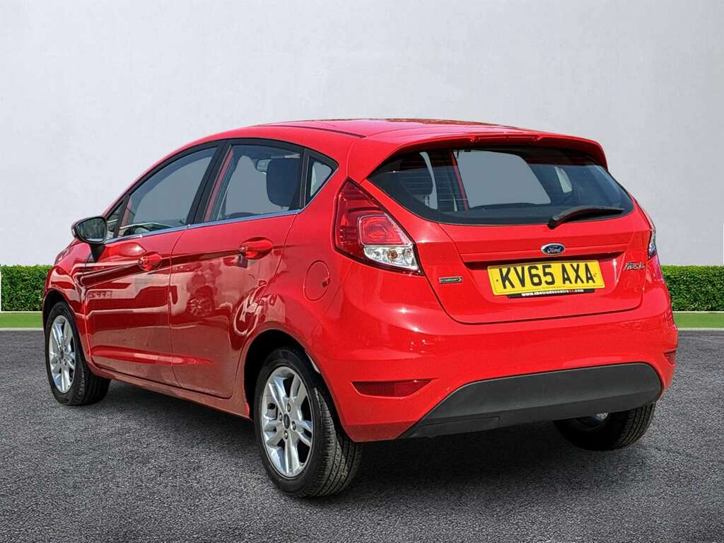 Ford Fiesta 1.0 Ecoboost Zetec KV65AXA Red #2