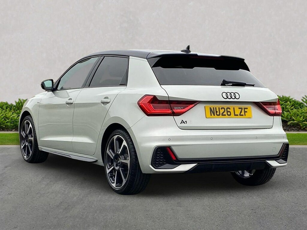 Audi A1 30 Tfsi Black Edition NU26LZF Silver #2