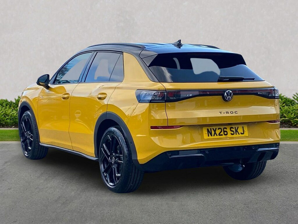 Volkswagen T-Roc 1.5 Etsi 150 R-line Dsg Tech Pack NX26SKJ Yellow #2
