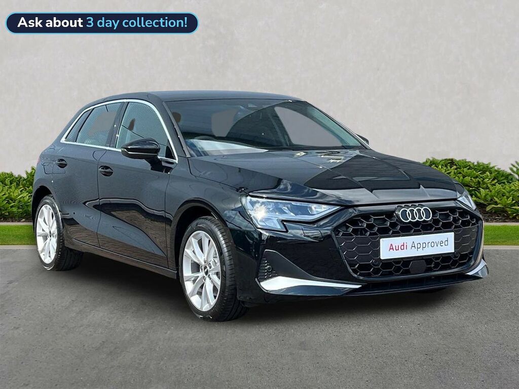 Audi A3 1.5 Tfsie 40 Sport Sportback Plug-in Hy Black