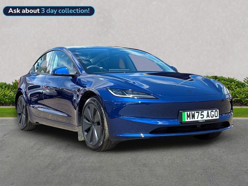 Tesla Model 3 Saloon Rwd 208 Ps Blue