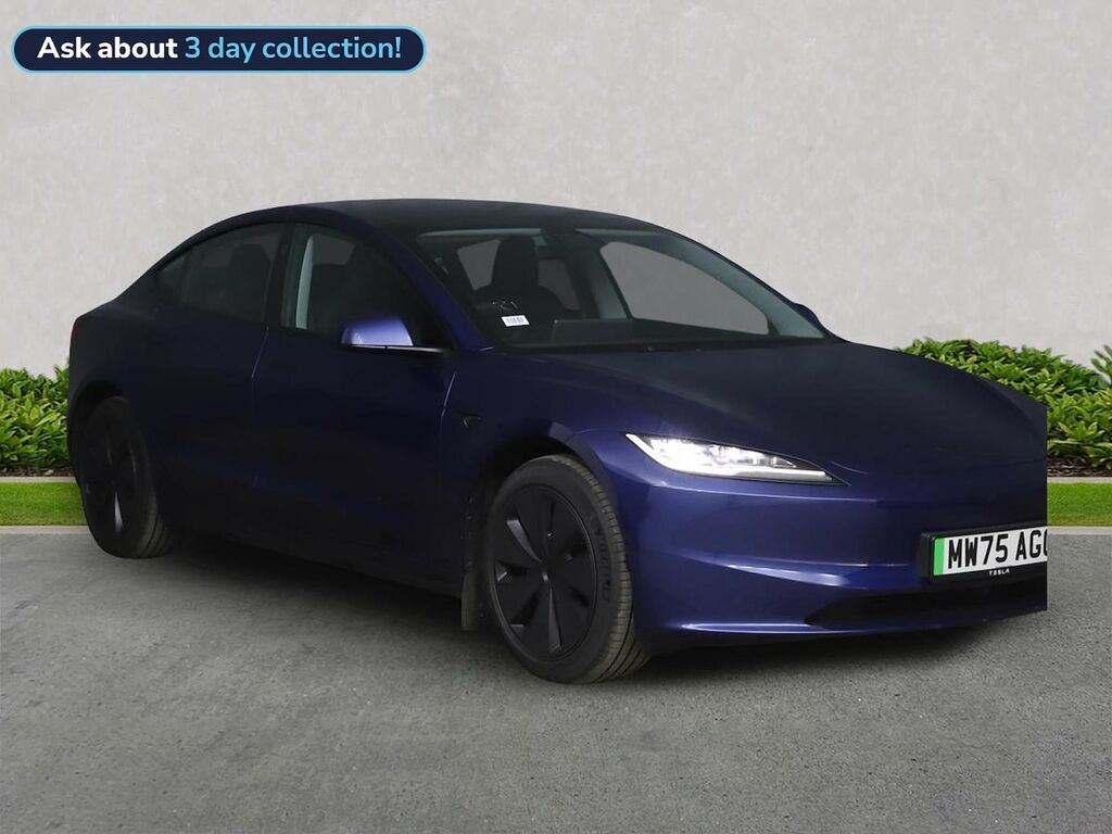 Tesla Model 3 Saloon Rwd 208 Ps Blue