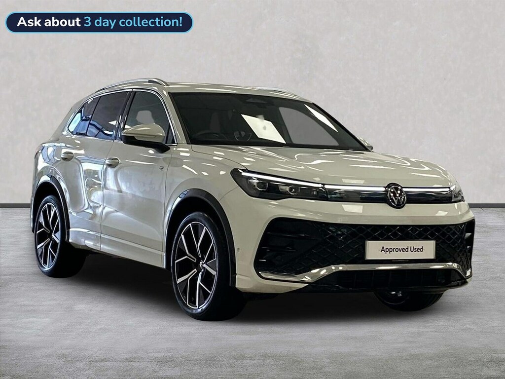 Volkswagen Tiguan 1.5 Etsi Mhev R-line Suv Hybrid Dsg Eur White