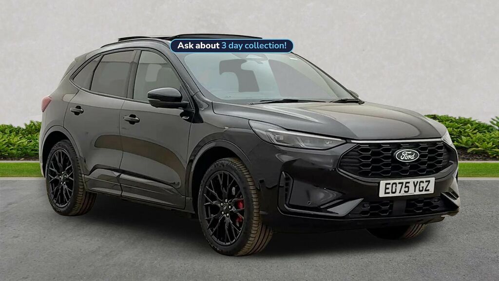 Ford Kuga 2.5 Phev St-line X Black Package Cvt Black