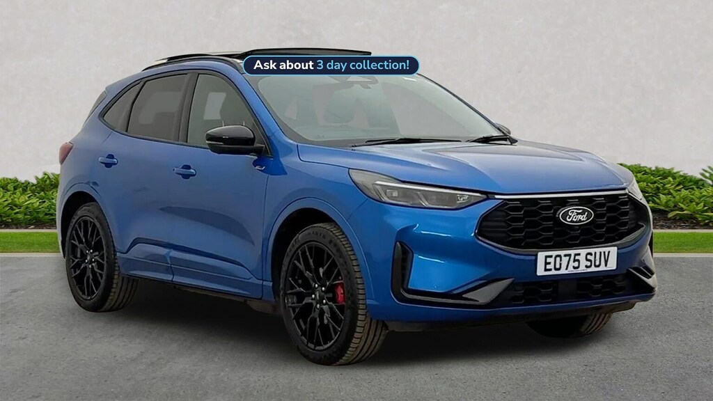 Ford Kuga 2.5 Phev St-line X Black Package Cvt Blue