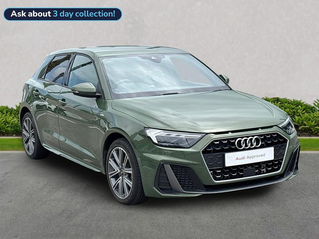 Audi A1 1.0 Tfsi 30 S Line Sportback S Tronic E Green