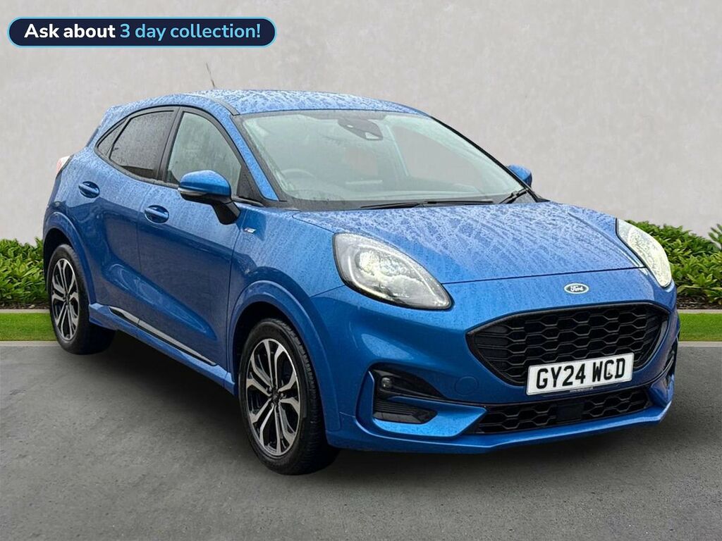 Ford Puma 1.0T Ecoboost Mhev St-line Suv Hybrid D Blue