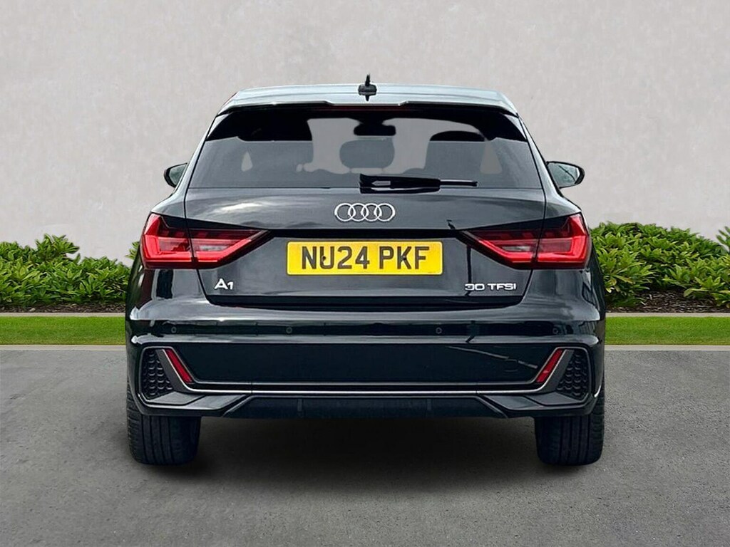 Audi A1 1.0 Tfsi 30 S Line Sportback S Tronic E NU24PKF Black #4