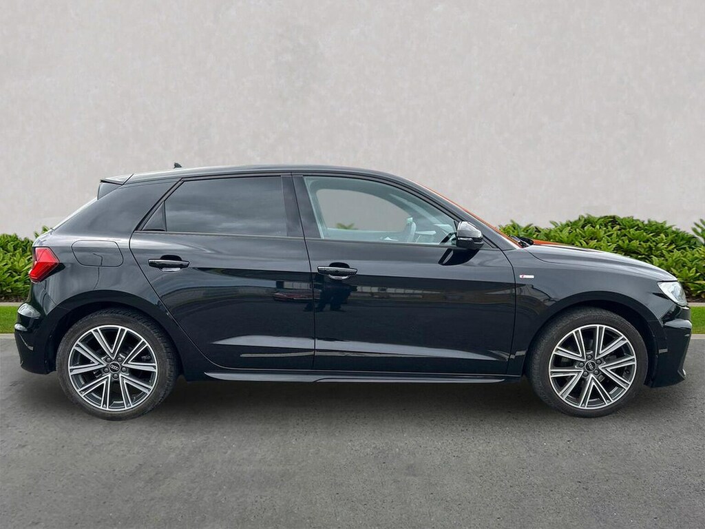 Audi A1 1.0 Tfsi 30 S Line Sportback S Tronic E NU24PKF Black #3