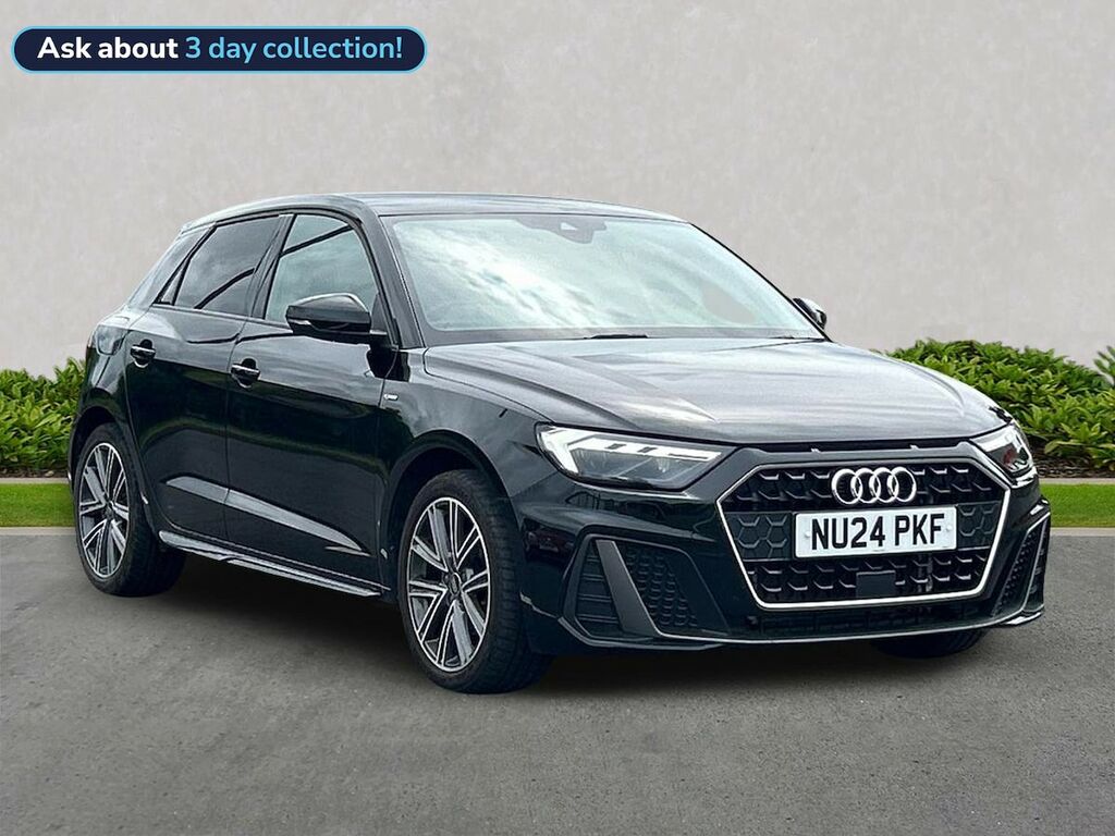 Audi A1 1.0 Tfsi 30 S Line Sportback S Tronic E Black