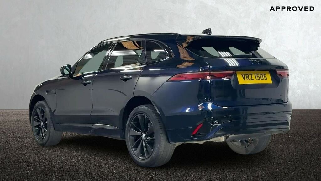 Jaguar F-Pace 2.0 D200 Mhev R-dynamic Se Black Suv Au VRZ1505 Blue #2