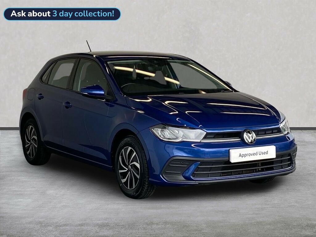 Volkswagen Polo 1.0 Tsi Life Hatchback Euro 6 S Blue