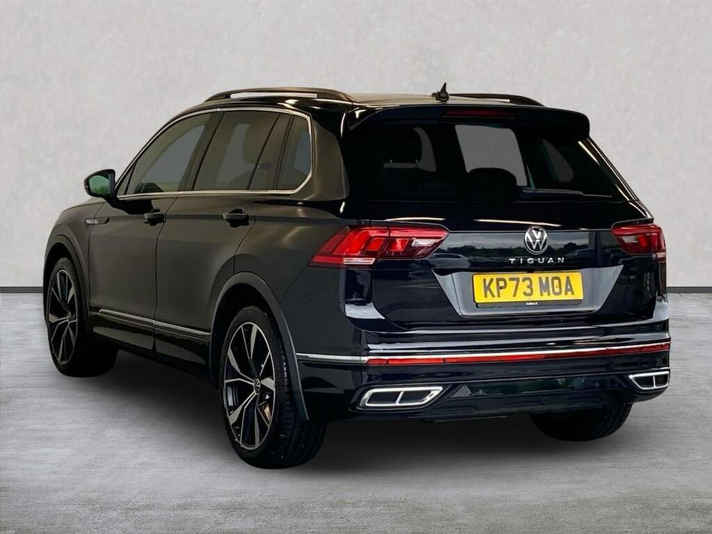 Volkswagen Tiguan 2.0 Tdi R-line Suv Dsg Euro 6 Ss 15 KP73MOA Black #2