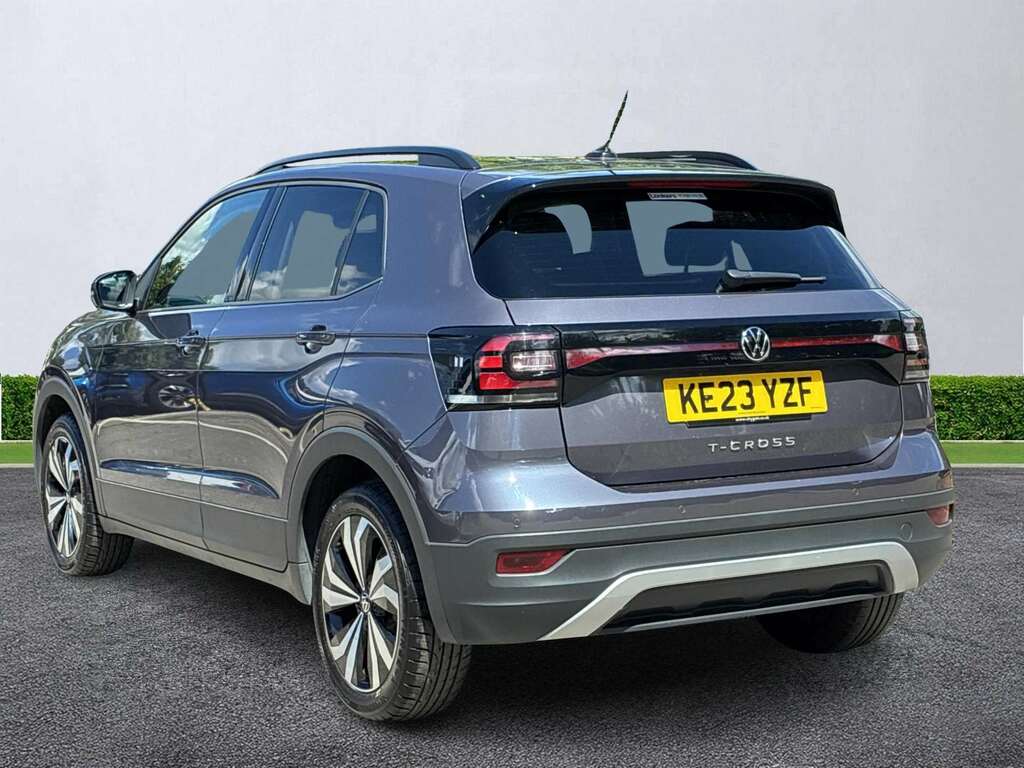 Volkswagen T-Cross 1.0 Tsi 110 Black Edition Dsg KE23YZF Grey #2