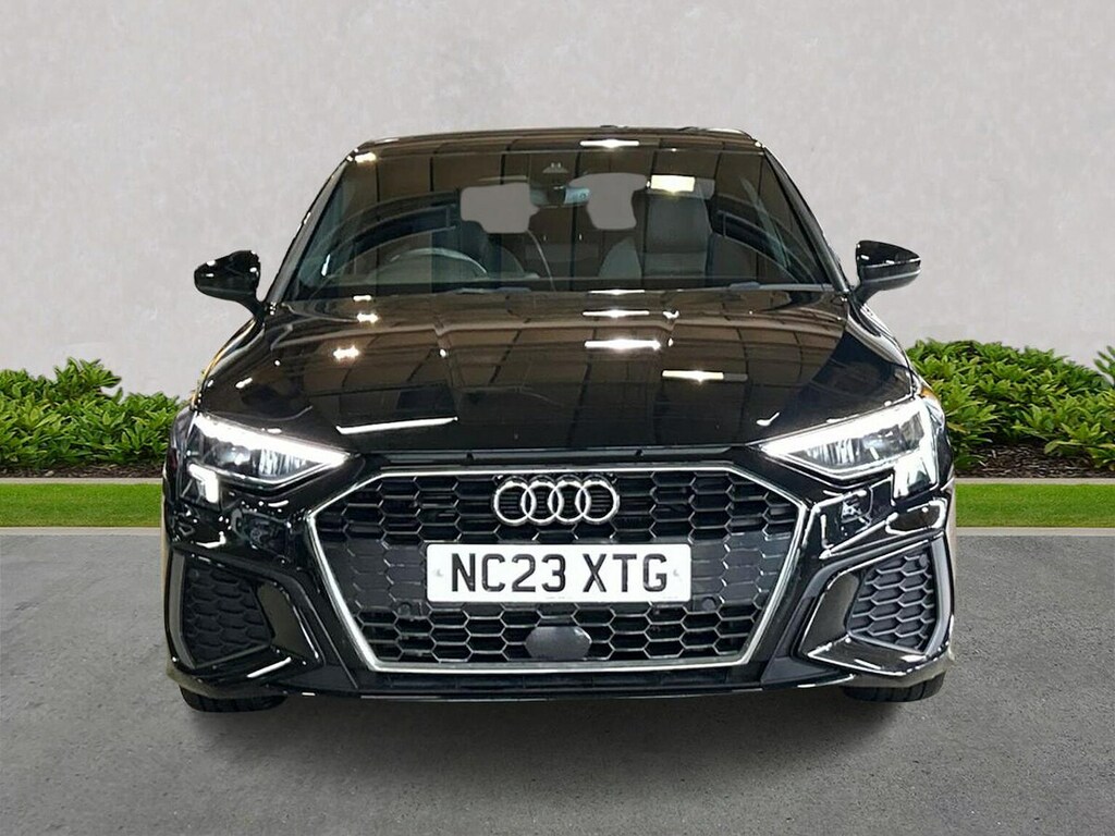 Audi A3 1.0 Tfsi 30 S Line Sportback S Tronic E NC23XTG Black #5