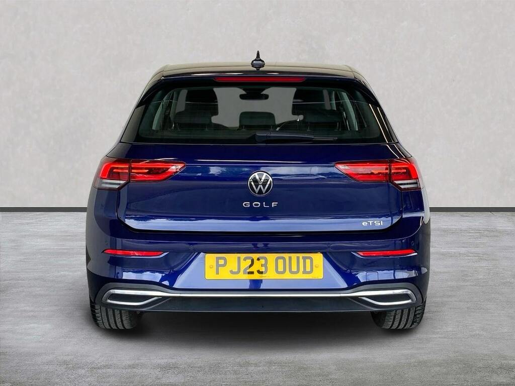 Volkswagen Golf 1.5 Etsi Mhev Style Hatchback Hybrid Ds PJ23OUD Blue #4