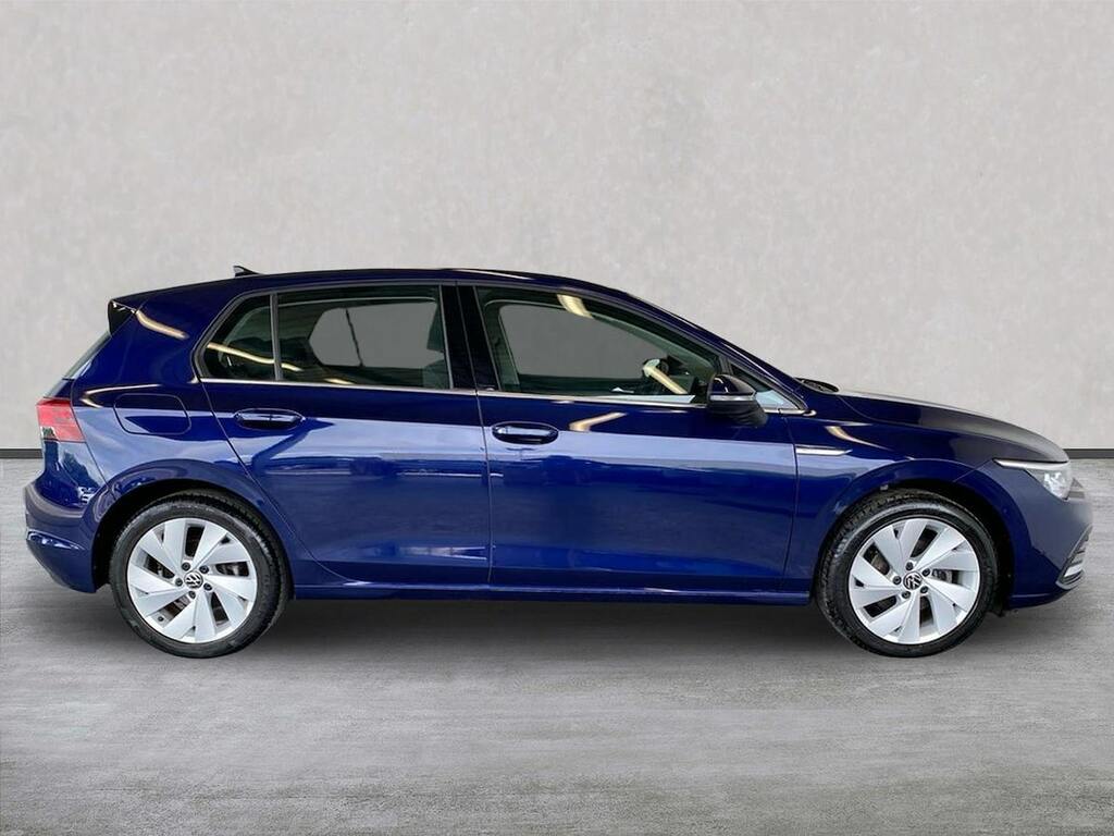 Volkswagen Golf 1.5 Etsi Mhev Style Hatchback Hybrid Ds PJ23OUD Blue #3