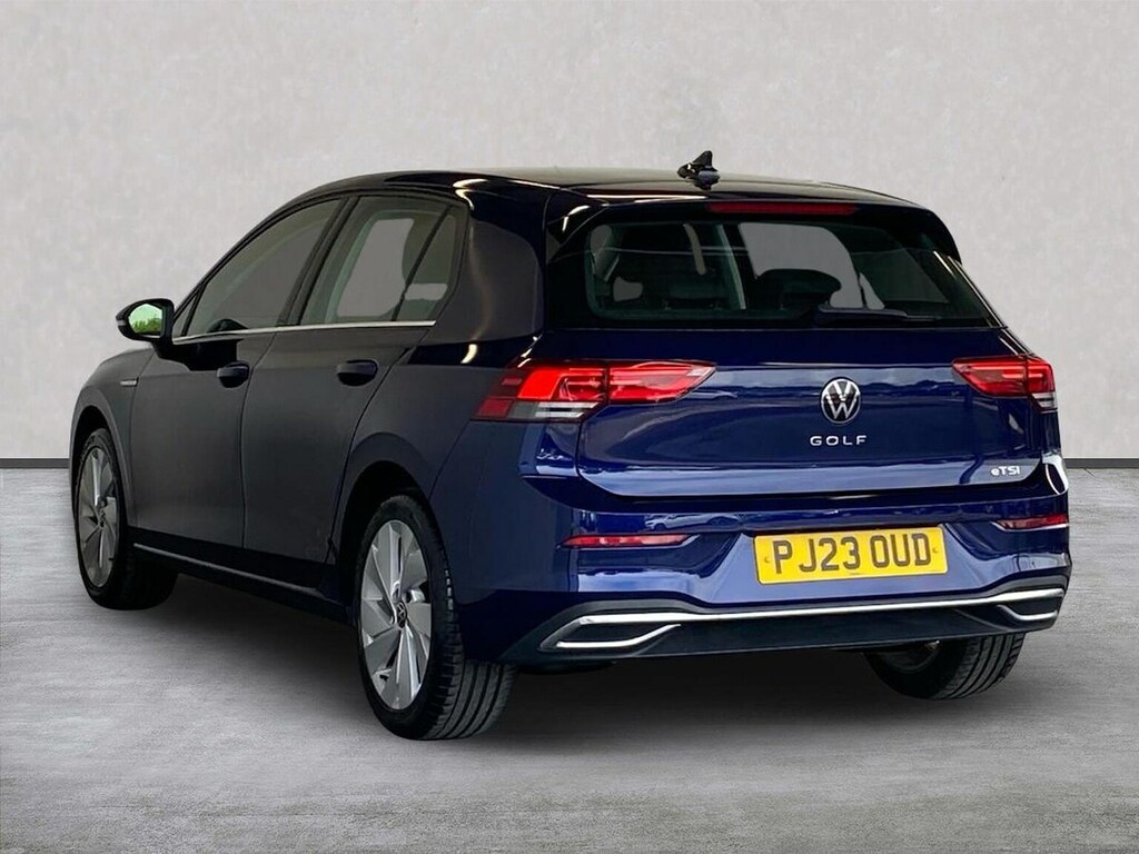Volkswagen Golf 1.5 Etsi Mhev Style Hatchback Hybrid Ds PJ23OUD Blue #2