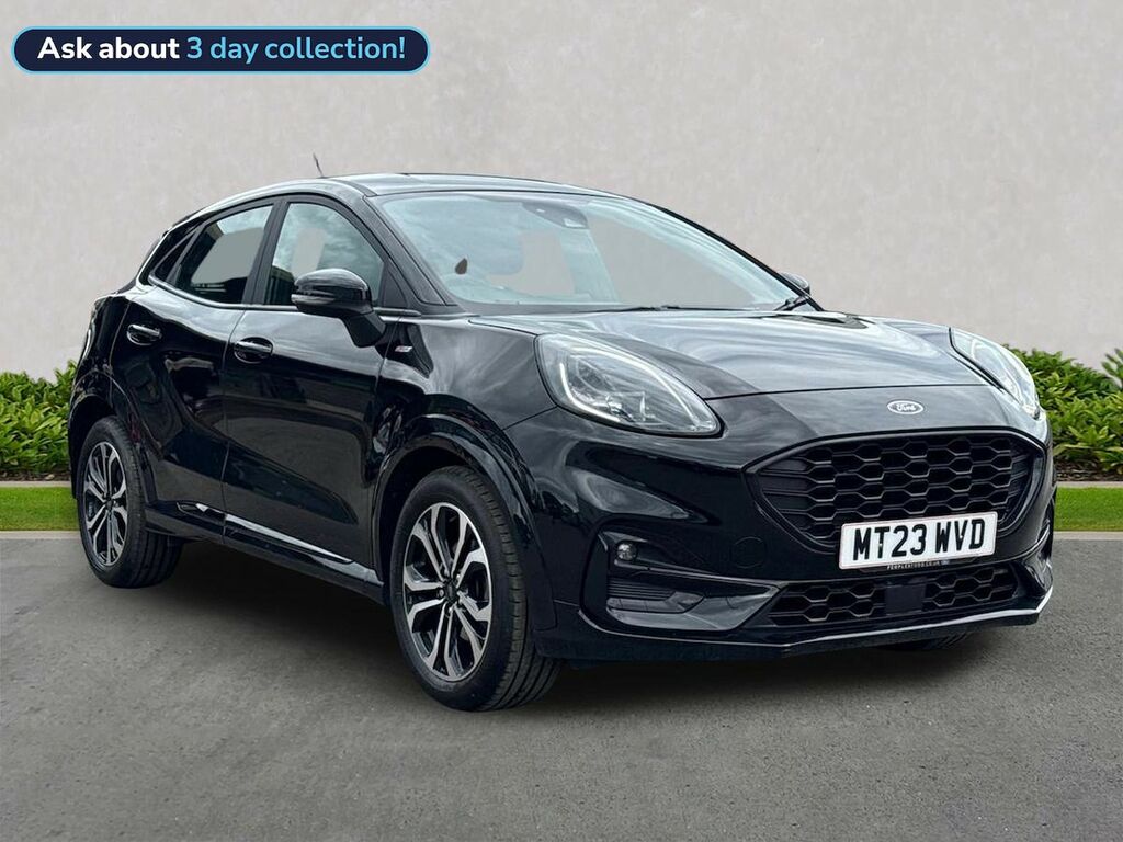 Ford Puma 1.0T Ecoboost Mhev St-line Suv Hybrid M Black
