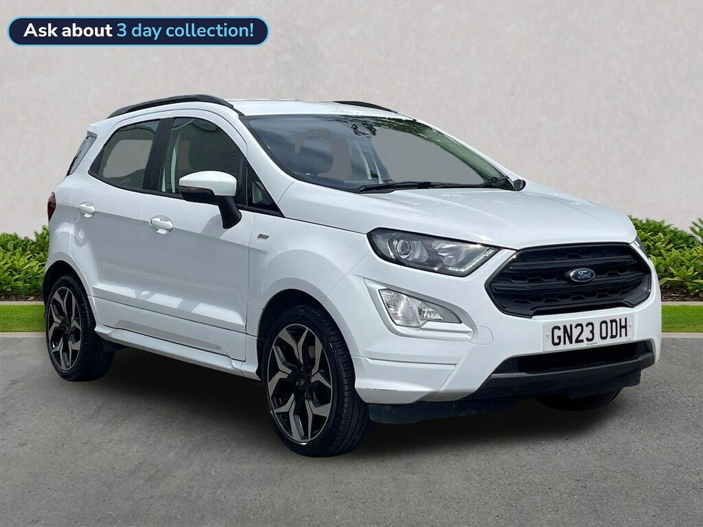 Ford Ecosport 1.0 Ecoboost 125 St-line White