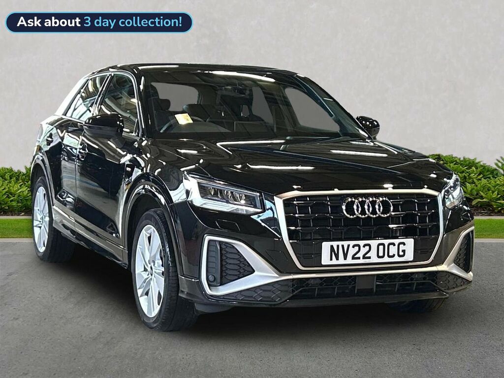 Audi Q2 1.5 Tfsi Cod 35 S Line Suv Euro NV22OCG Black