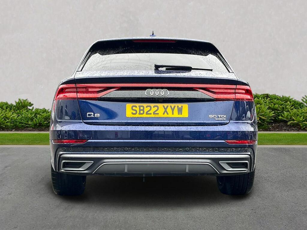Audi Q8 3.0 Tdi V6 50 S Line Suv Tiptronic Quat Blue #4