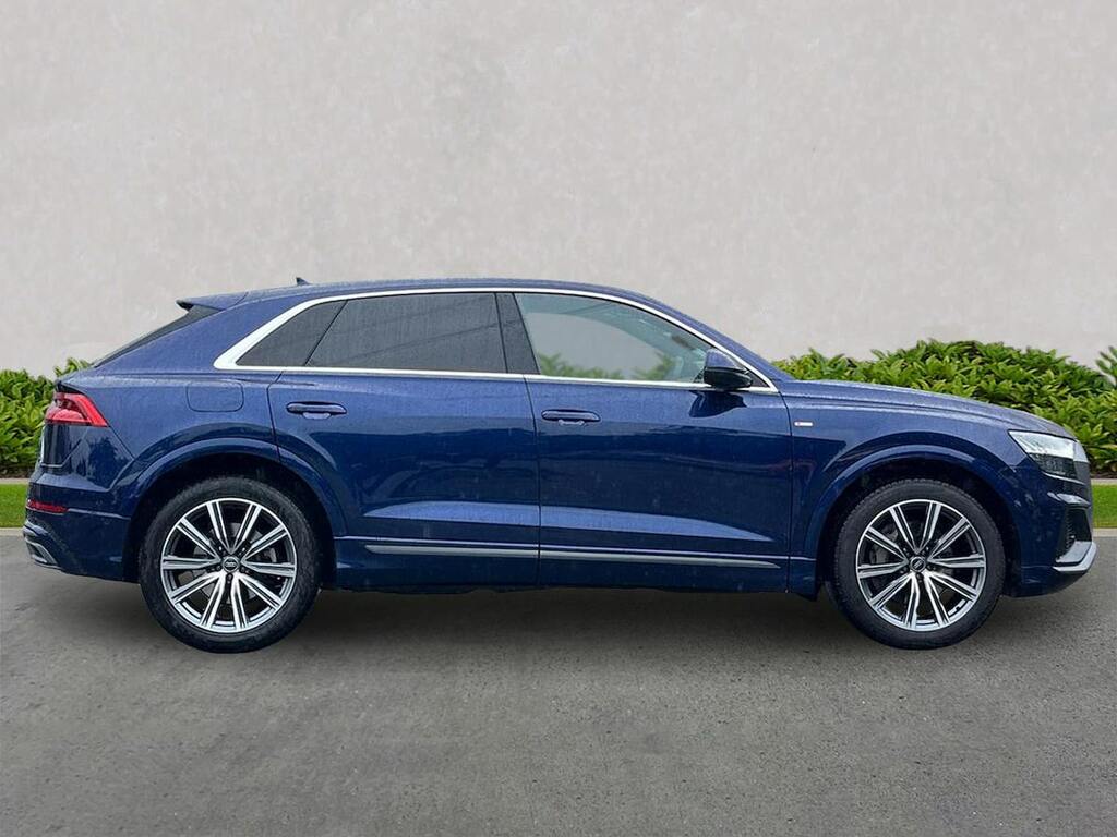 Audi Q8 3.0 Tdi V6 50 S Line Suv Tiptronic Quat Blue #3