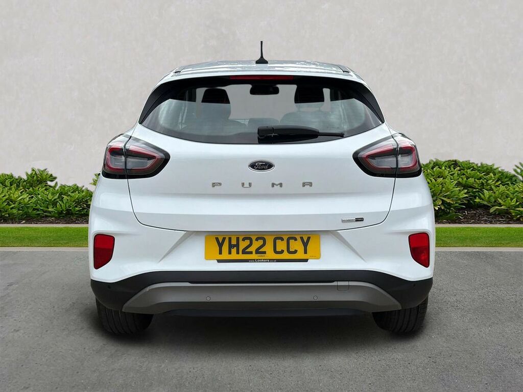 Ford Puma 1.0T Ecoboost Mhev Titanium Suv Hybrid White #4
