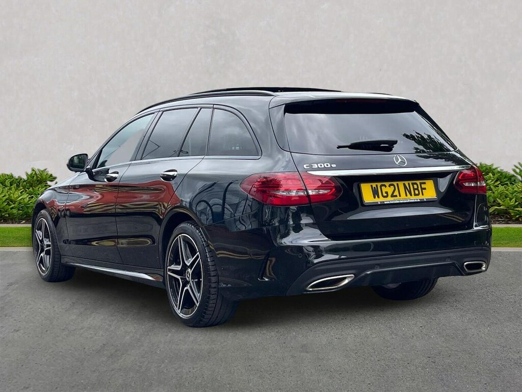 Mercedes-Benz C Class C300e Amg Line Night Ed Premium Plus 9G-tronic WG21NBF Black #2