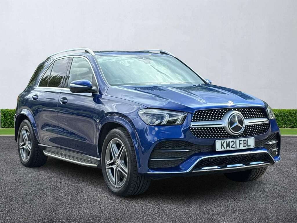 Mercedes-Benz GLE Class Gle 350D 4Matic Amg Line Prem 9G-tronic 7 St Blue