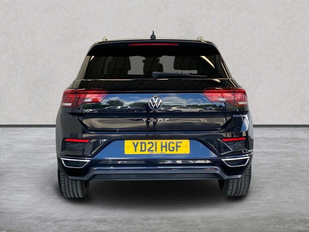 Volkswagen T-Roc 1.5 Tsi Gpf Evo R-line Suv Dsg Euro 6 YD21HGF Black #3