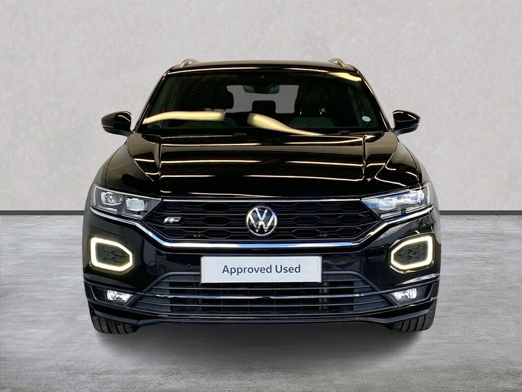 Volkswagen T-Roc 1.5 Tsi Gpf Evo R-line Suv Dsg Euro 6 YD21HGF Black #4