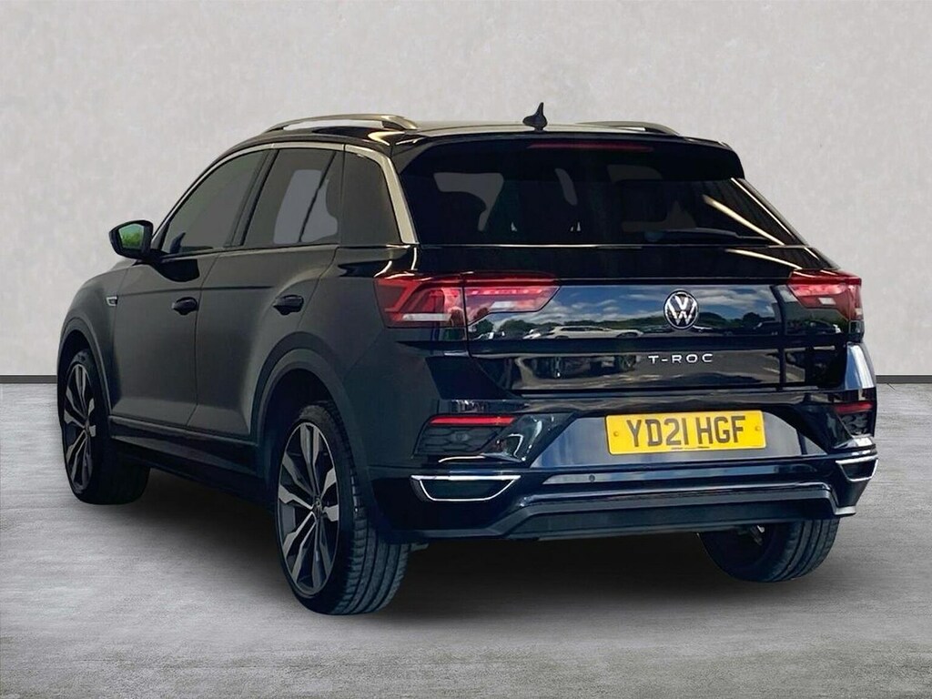 Volkswagen T-Roc 1.5 Tsi Gpf Evo R-line Suv Dsg Euro 6 YD21HGF Black