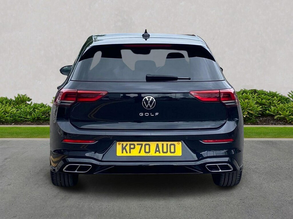 Volkswagen Golf 2.0 Tdi R-line Hatchback Dsg Euro 6 S KP70AUO Black #4