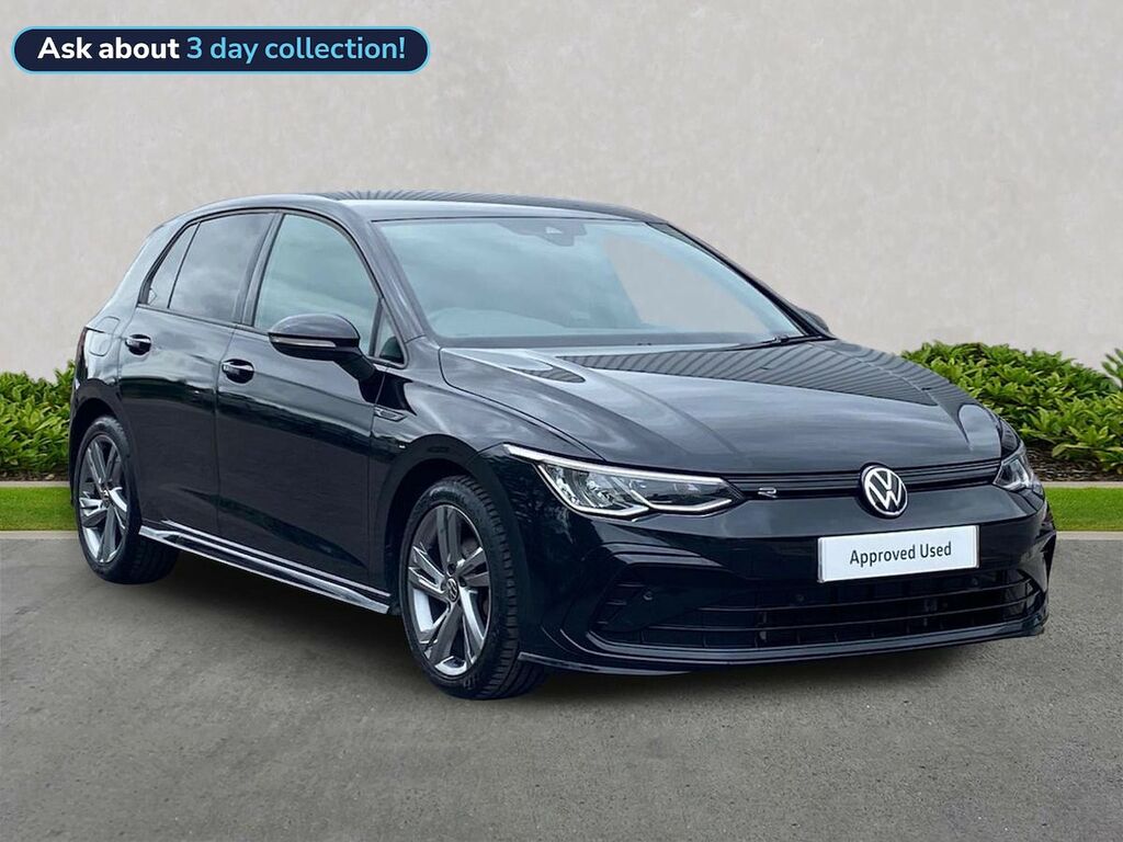 Volkswagen Golf 2.0 Tdi R-line Hatchback Dsg Euro 6 S Black