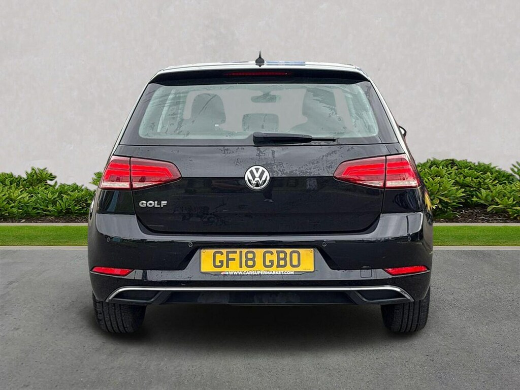 Volkswagen Golf 1.6 Tdi Se Nav Dsg GF18GBO Black #4