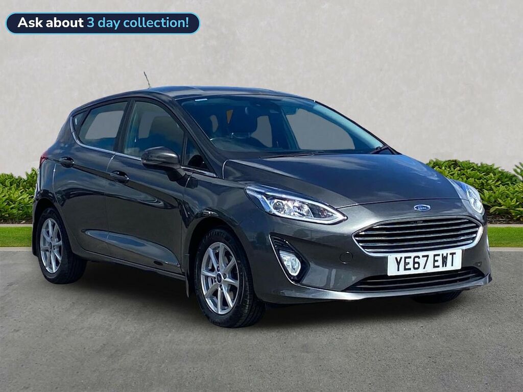 Ford Fiesta 1.0 Ecoboost Zetec YE67EWT Grey