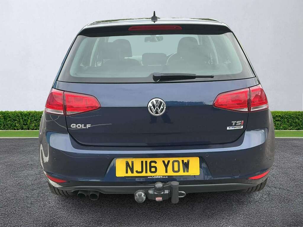 Volkswagen Golf 1.4 Tsi 125 Match Edition Dsg NJ16YOW Blue #4