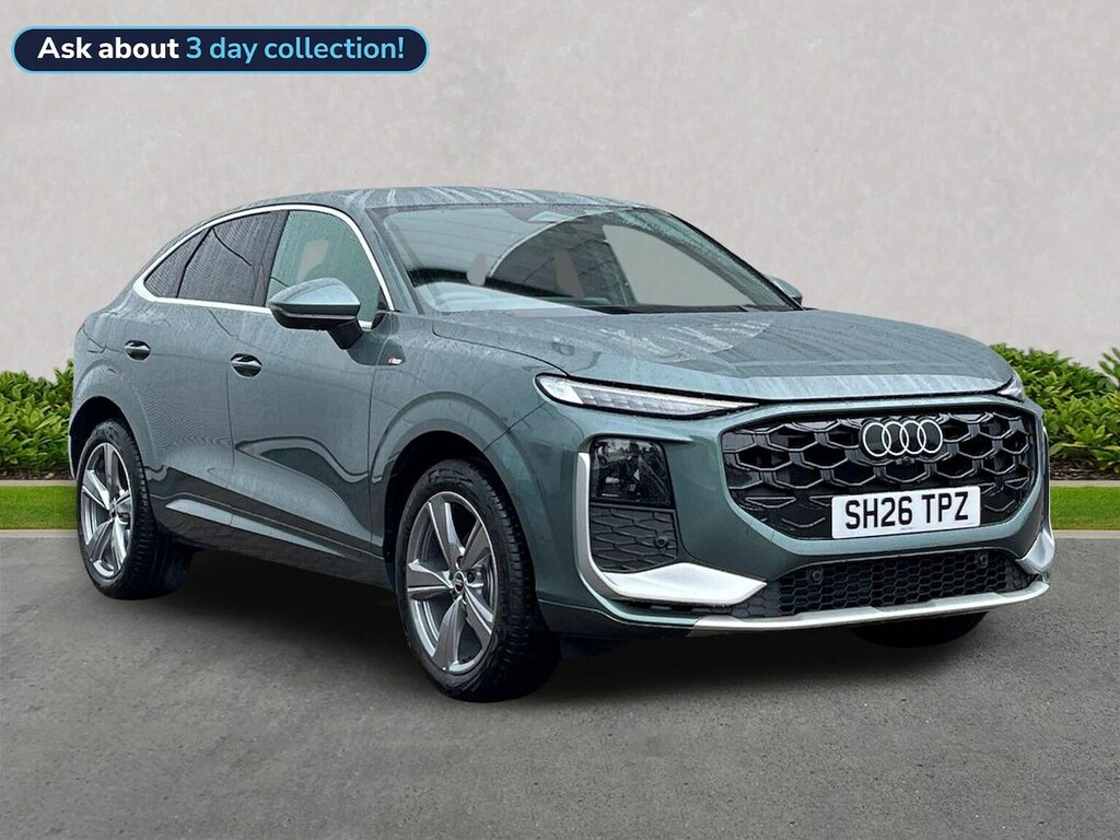 Audi Q3 1.5 Tfsi S Line S Tronic Soundvision Pack Green