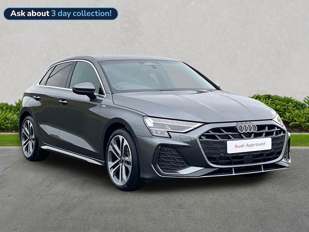 Audi A3 A3 Sportback S Line Tfsi 150 Ps S Tronic Grey