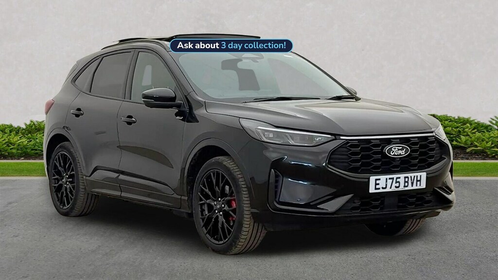 Ford Kuga 2.5 Phev St-line X Black Package Cvt Black