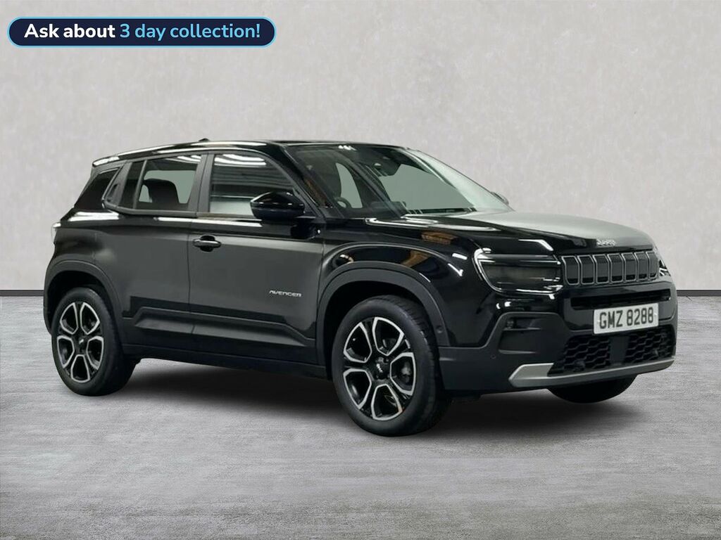 Jeep Avenger 1.2 Summit Suv Euro 6 Ss 100 Black