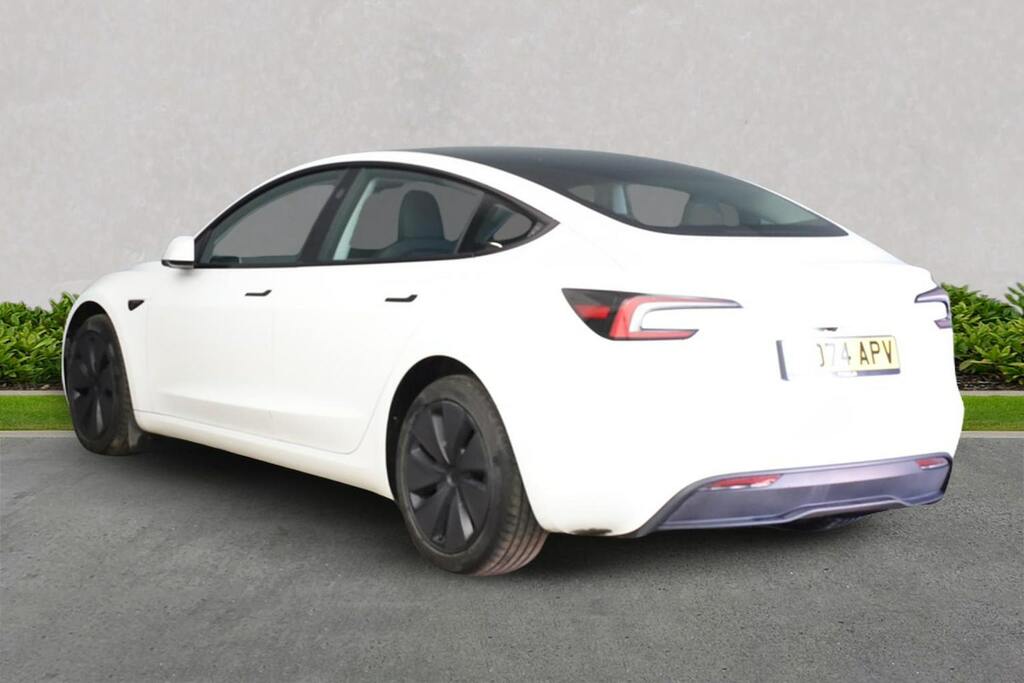 Tesla Model 3 Dual Motor Long Range Saloon 4 GD74APV White #2